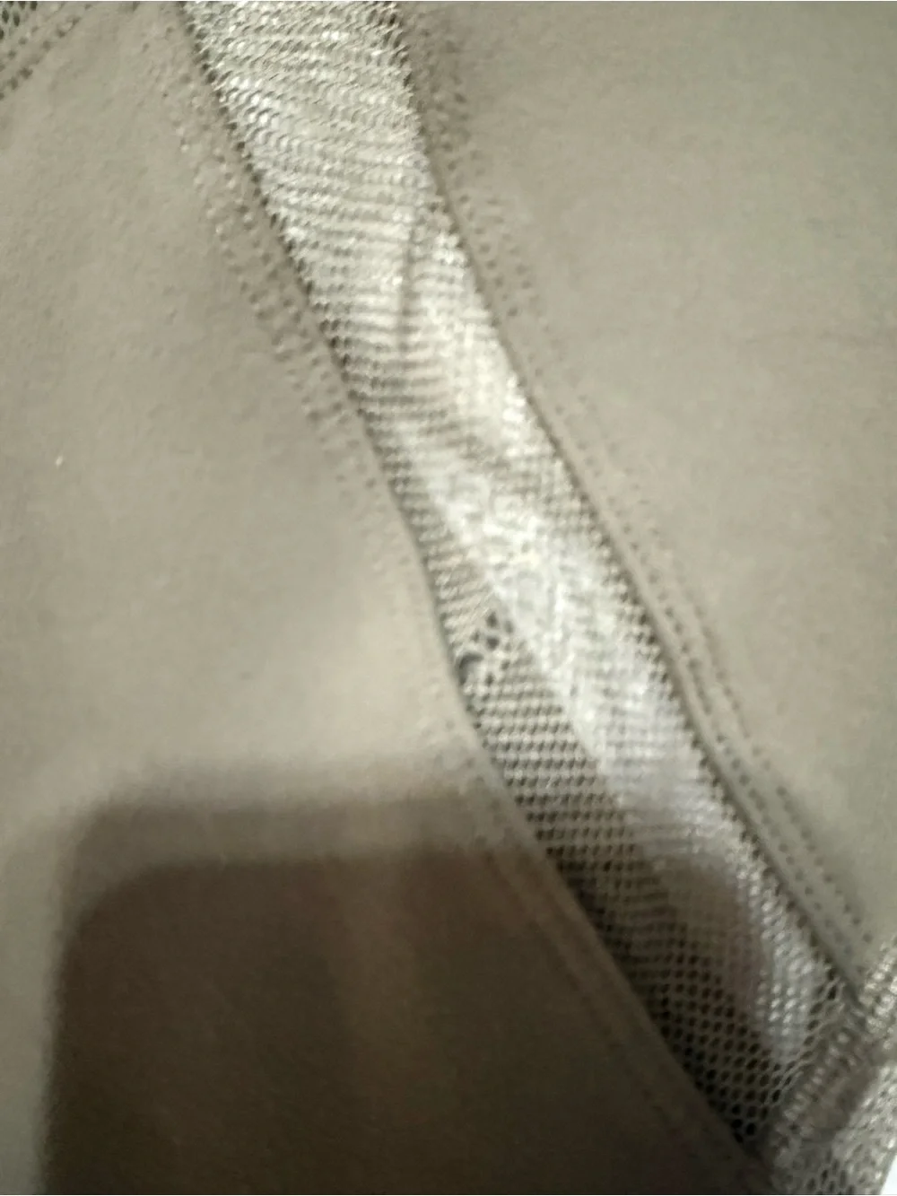 ALO Yoga Olive Green Performance Leggings with Mesh Panels